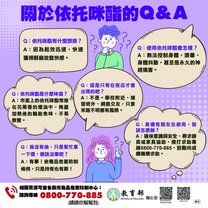 新型態電子煙彈(含依托咪酯)宣導